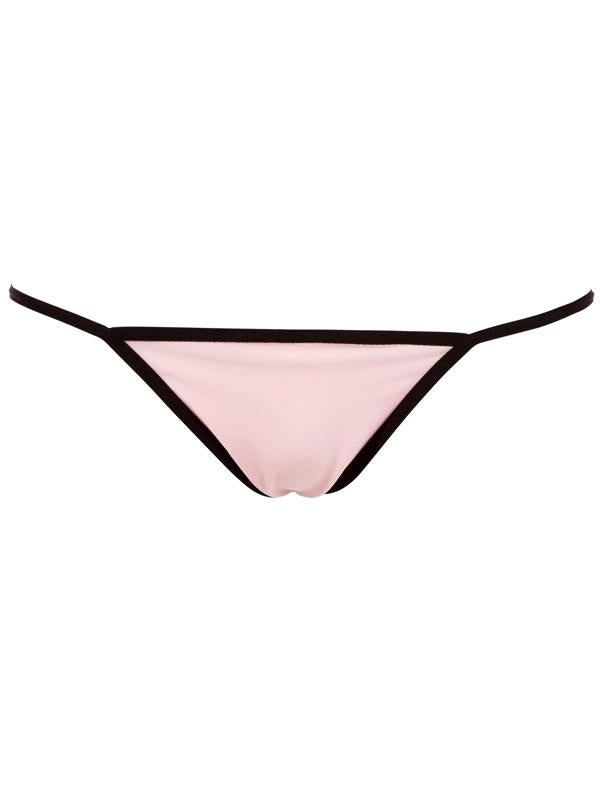 Babydoll con tanga Rosa