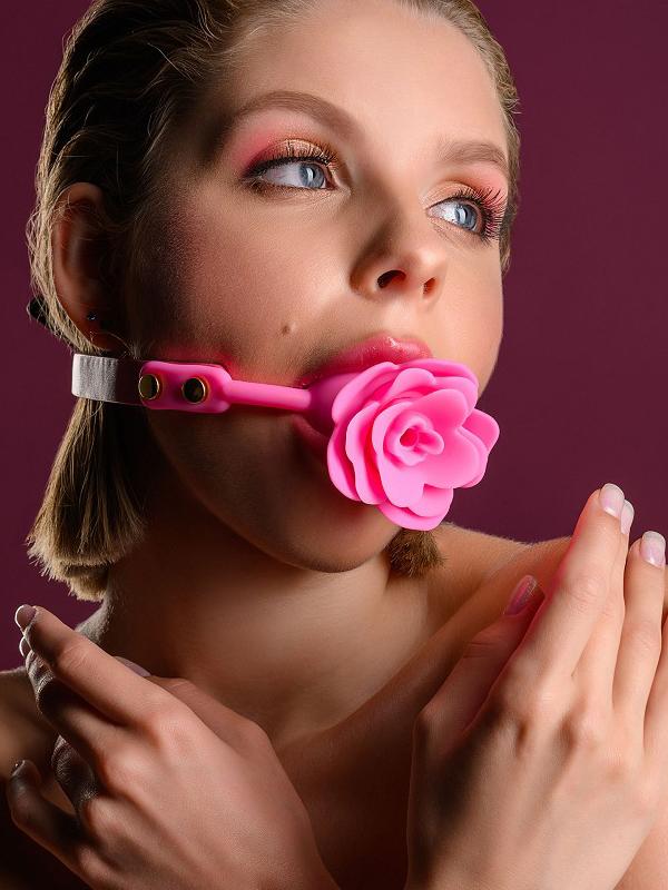 Ball Gag Respirabile malibu Rosa