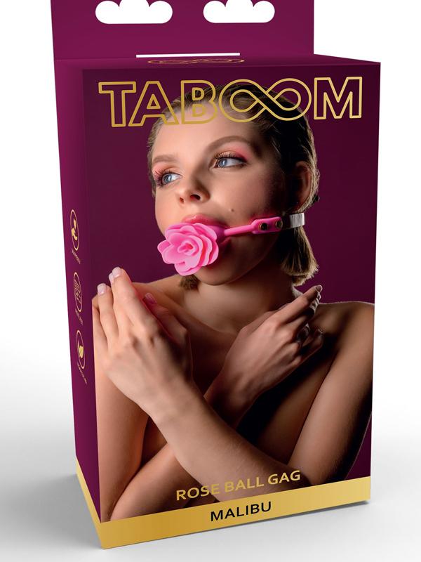 Ball Gag Respirabile malibu Rosa