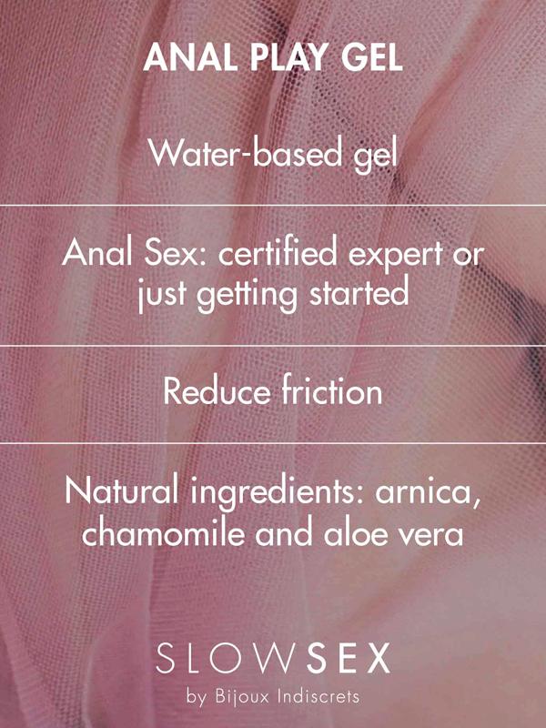 Bijoux Indiscrets - Slow Sex Anal Play Gel 30ml Cocco