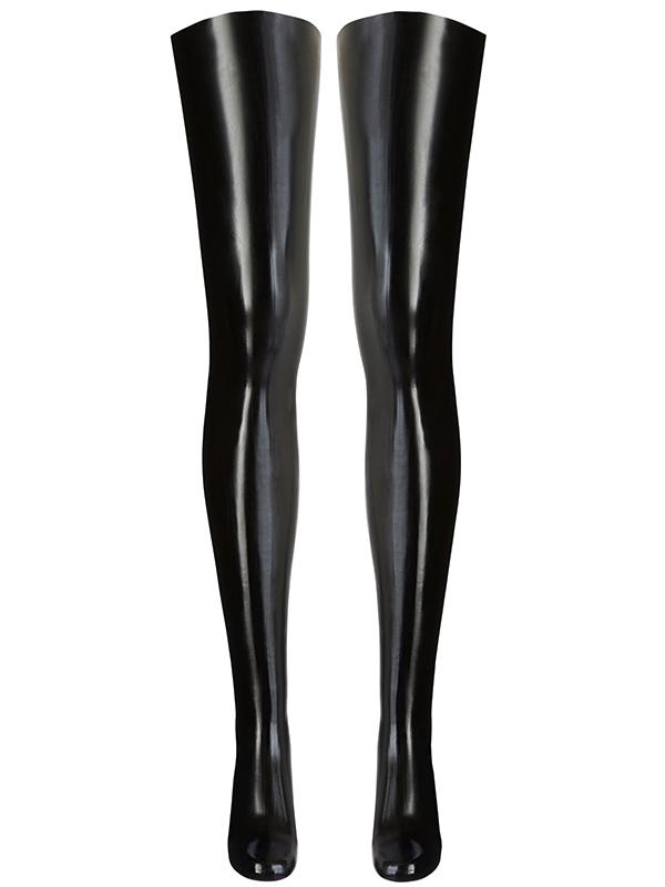 Calze Latex Nero