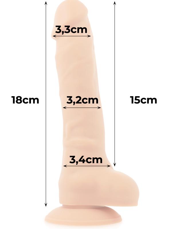 Cock Miller - Dildo Realistico Dual Density Carne