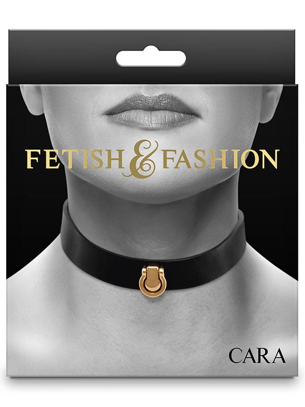 Collare D-Ring Cara Nero