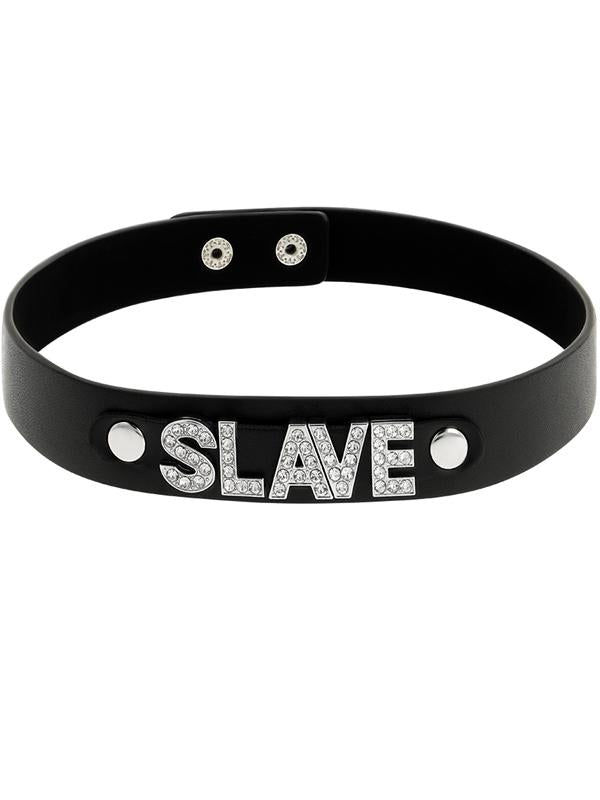 Coquette - Collare Choker Slave Nero