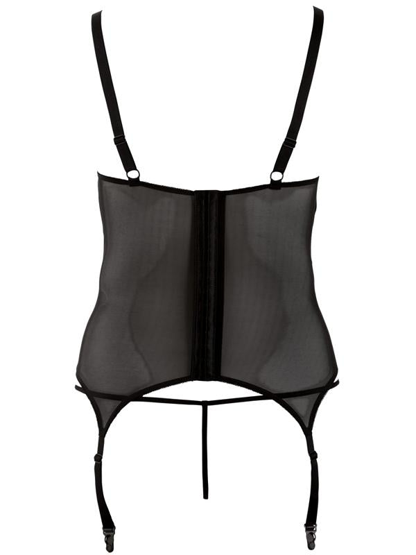 Curvy - Completo Basque Nero Pizzo