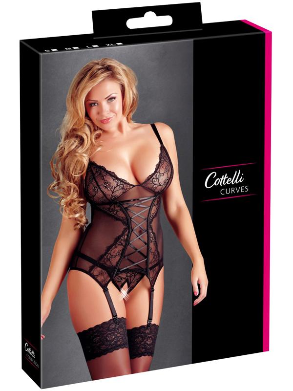 Curvy - Straps Set Nero