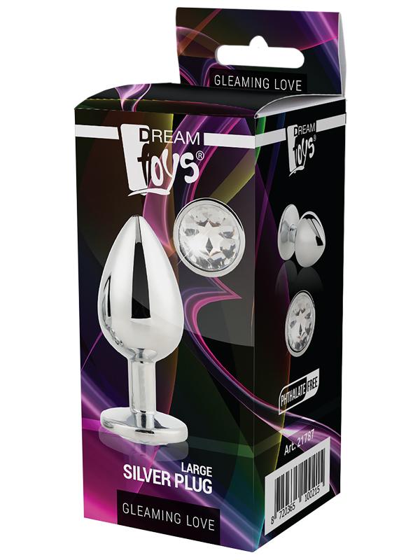 Dream Toys - Plug Argento Large