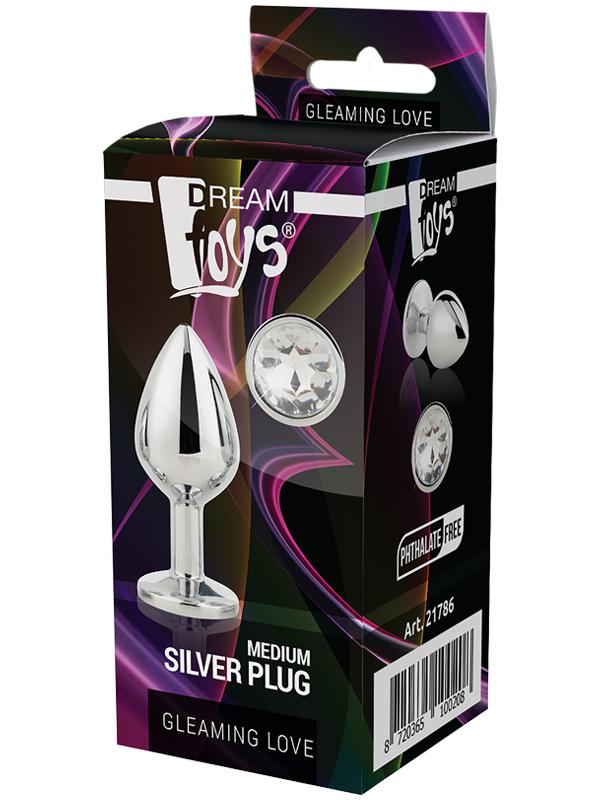 Dream Toys - Plug Argento Medium